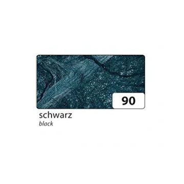 Soie de paille - Noir - 470 x 640 mm : FOLIA Photo