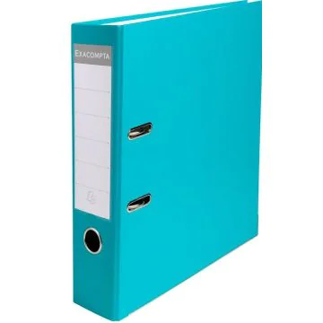 Classeur à levier - Dos de 80 mm Vert clair EXACOMPTA 918413B Modèle