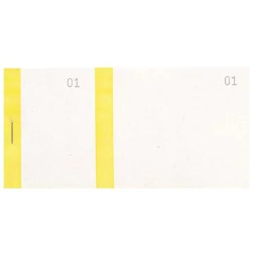 BLOCS VENDEUR Exacompta : Carnet de 100 tickets Jaune Image