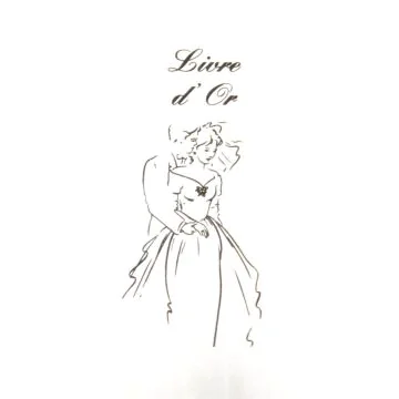 5450 ELVE : Livre d'or -  Jeunes Mariés - 297 x 210 mm - Blanc