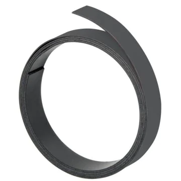 Bande magnétique - 5 mm x 1 m - Jaune : FRANKEN Visuel