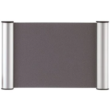 Photo Plaque de porte 148 x 148 mm - Argent : FRANKEN