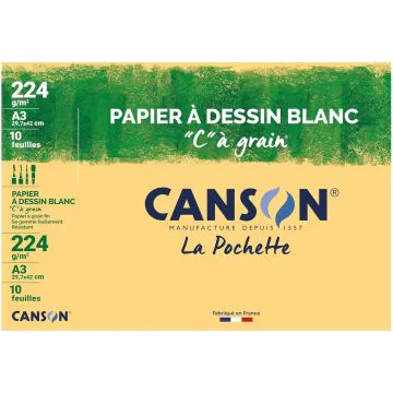Photo CANSON Feuilles de papier à dessin A3 200027115