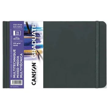 Carnet de dessin - 216 x 140 mm Paysage : CANSON GRADUATE visuel