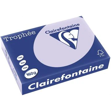 Ramette de papier Trophée de 250 feuilles A4 160g - Lilas : CLAIREFONTAINE Modèle