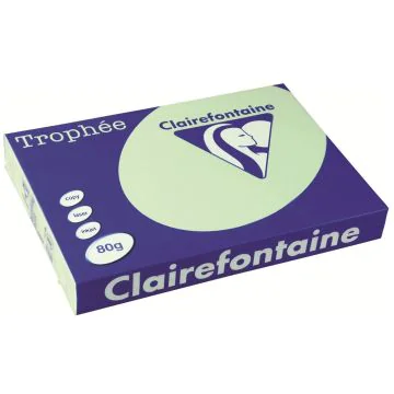 Ramette de papier Trophée de 500 feuilles A3 - Vert Golf : CLAIREFONTAINE Photo