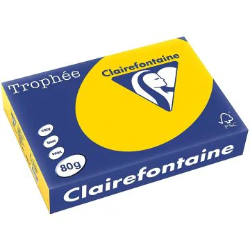 Ramette de papier Trophée de 500 feuilles A4 - Bouton d'or : CLAIREFONTAINE Visuel