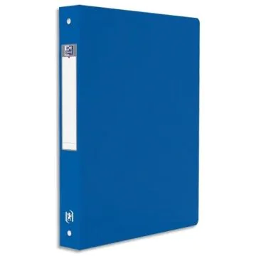 Classeur souple - 4 anneaux de 40 mm - Bleu : OXFORD Memphis Image