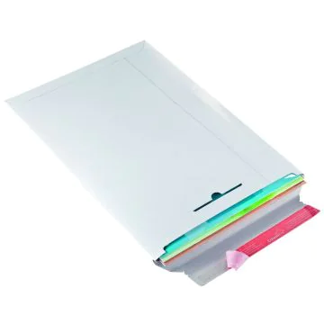 Pochette d'expédition en carton - Blanc - A3 320 x 455 mm : COLOMPAC Photo
