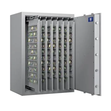 Photo Coffre fort mural 1500 clés - Classe1 - Serrure à clé A2P - HARTMANN Clés Protect 1006 