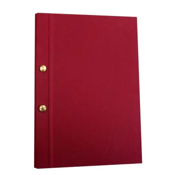 ELVE D92 : 15 reliures d'archives de notaires - Griotte (Classeur à vis en laiton