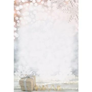 Papier à motif de Noël - Surprise de Noël - Lot de 100 feuilles : SIGEL image