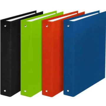 Classeur 4 anneaux balacron - Dos de  40 mm - Assortiment ELBA