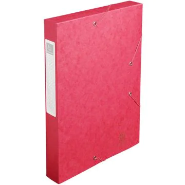 Photo Boîte de classement Cartobox - Dos 40 mm - Rouge EXACOMPTA Image