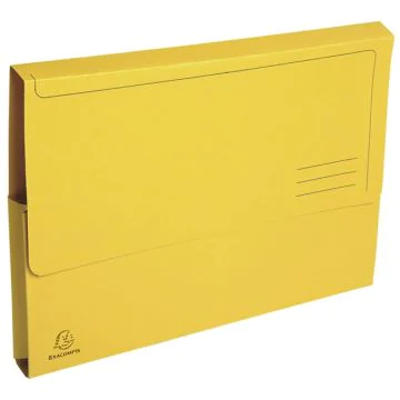 Chemises à poche - Jaune : EXACOMPTA Forever Lot de 10 Image