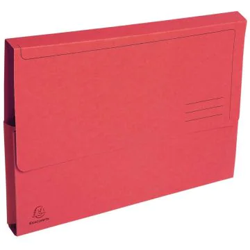 EXACOMPTA  47675E Chemises à poche Rouge 