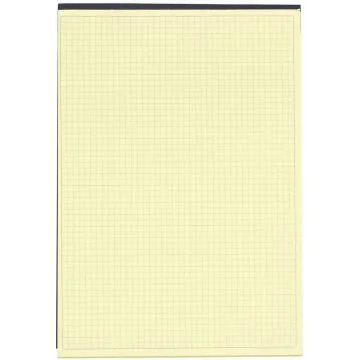 Bloc-notes - Feuilles quadrillées Jaune 5700E EXACOMPTA
