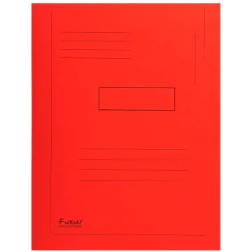 445003E EXACOMPTA  Forever Chemises imprimées rouge exemple