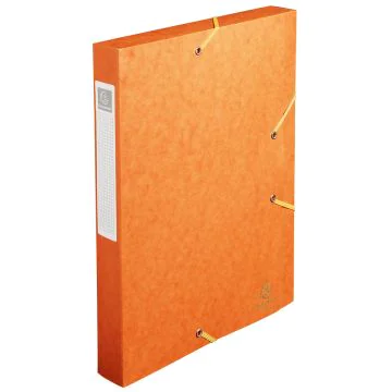 Boîte de classement Cartobox - Dos 60 mm - Orange : EXACOMPTA Image