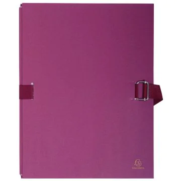 Chemise à sangle avec rabat - Bordeaux EXACOMPTA Image