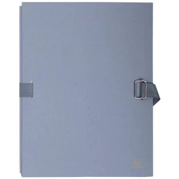 Chemise avec rabat à sangle - Gris EXACOMPTA