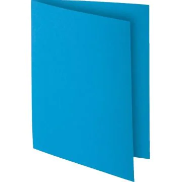 EXACOMPTA : Sous-chemises pour dossiers A4  Bahia 80 - Bleu Image