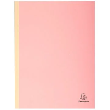 EXACOMPTA : Chemises à soufflet dos toilé - Rose (Papier recyclé) 