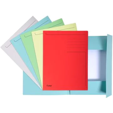 EXACOMPTA : Lot de 50 chemises imprimées à 3 rabats - 448000E 