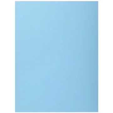 Lot de 100 Chemises à 1 rabat - Bleu clair EXACOMPTA Image