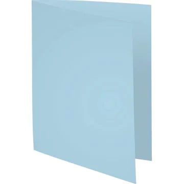 Lot de 100 Chemises pour dossiers - Bleu clair : EXACOMPTA Forever 220 Visuel