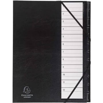 EXACOMPTA : Trieur numérique - 12 compartiments 625665E photo