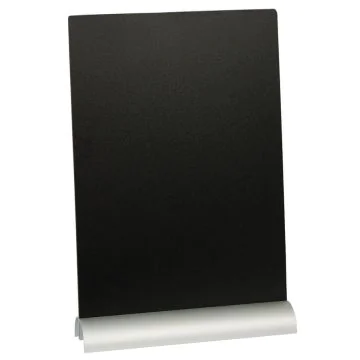 Ardoise de Table 210 x 290 mm - Support  Alu : SECURIT - Silhouette photo