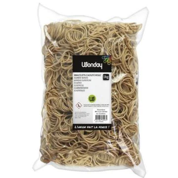 Bracelets caoutchouc - largeur 1,8 mm - 38 mm / 60 mm WONDAY image