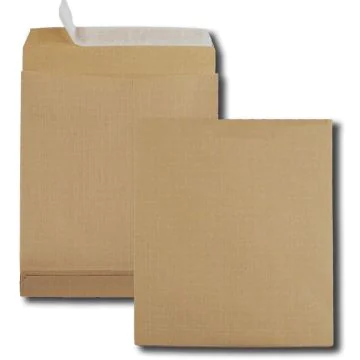 Pochettes Kraft armé - Soufflet 70 mm - 280 x 365 mm : GPV Lot de 50 Modèle
