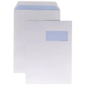 Photo Enveloppes avec fenêtre C4 - 229 x 324 mm GPV 2496