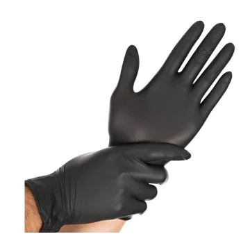 Boite de 100 Gants en Nitrile Noir - Taille XL HYGOSTAR
