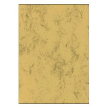 Image SIGEL DP553 : Feuilles marbrées - Format A4 - Brun sable