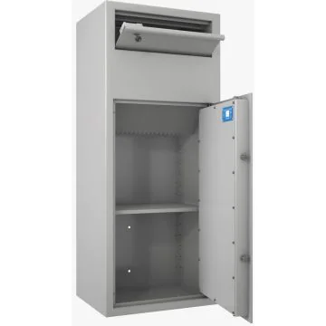 Photo HARTMANN TRESORE SR802 Coffre-fort dépôt de fonds - Serrure à clé - 145 L