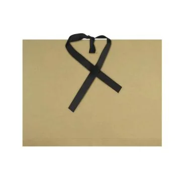 Carton à Dessin à ruban - A4 - Marron Kangaro