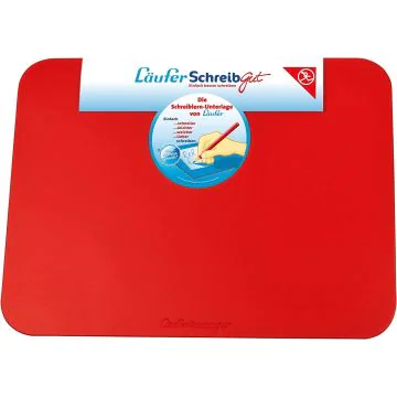 Sous-Mains de bureau 335 x 450 mm - Rouge cerise : LAUFER