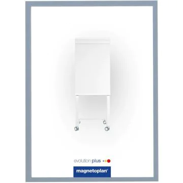 Photo Lot de 5 cadres d'affichage magnétiques - A4 - Gris : MAGNETOPLAN 1130301