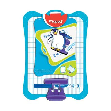 MAPED : Ardoise blanche double face et accessoires - 258500 4