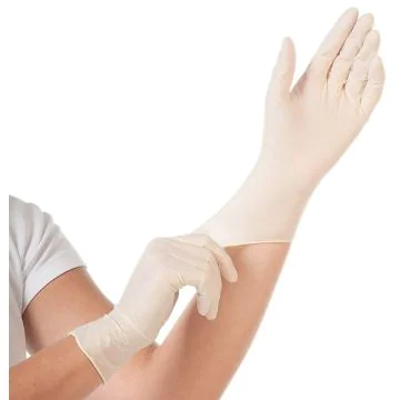 Boite de 100 Gants jetables en Latex - Taille XL : HYGOSTAR Grip Visuel