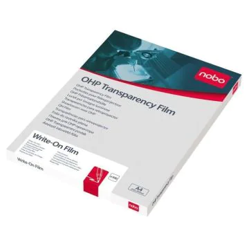 Film transparent pour imprimante laser - A4 : NOBO Lot de 50 Visuel