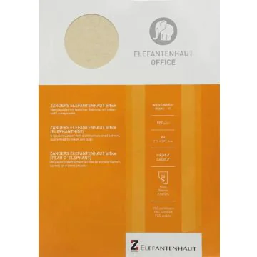 Photo PAPYRUS 88001576 : Lot de 100 feuilles de papier peau d'éléphant - A4 - Blanc