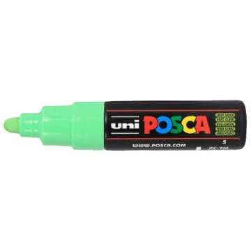 Marqueur peinture Posca PC7M - Vert clair : UNI-BALL Image