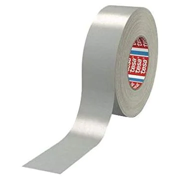 Photo TESA : Ruban adhésif gris en vinyle - 38 mm x 50 m (Rouleau)