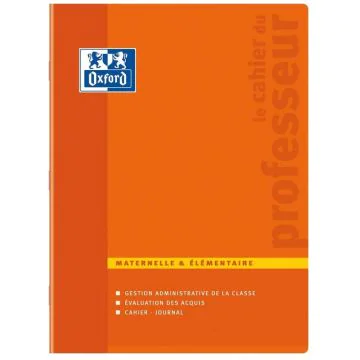 Photo 2 Cahier de textes pour professeurs - Maternelle et Elémentaire - 240 x 320 mm OXFORD Image