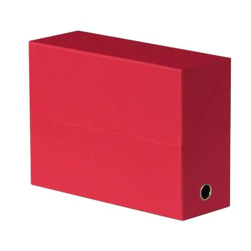 Photo Boîte de classement - Dos 90 mm - Rouge ELBA 100725570