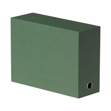 Photo Boîte de classement - Dos 90 mm - Vert foncé ELBA 100725572 